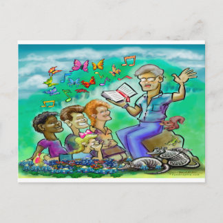 Carte Postale Cours de Bible pour enfants du cours du dimanche