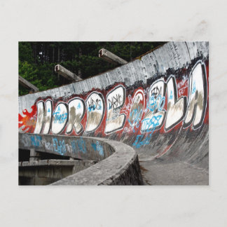 Carte Postale Cours de bobsleigh aux Jeux olympiques d'hiver de 