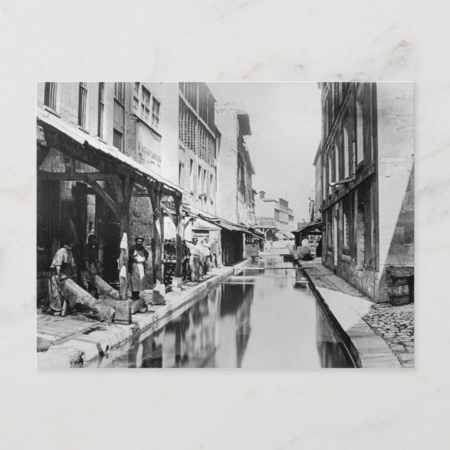 Carte Postale Cours de la Bièvre à Paris (Devant)