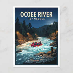 Carte Postale Cours d'eau vive olympique de la rivière Ocoee Cop
