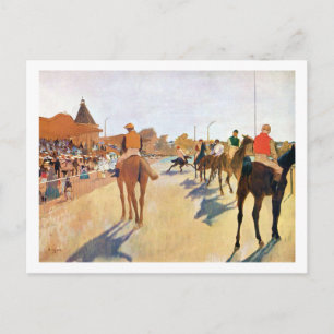 Carte Postale Course À Cheval (La Parade), Edgar Degas