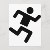 course d'athlétisme noir