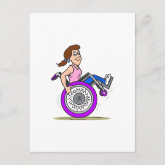 Carte Postale Course de Wanna