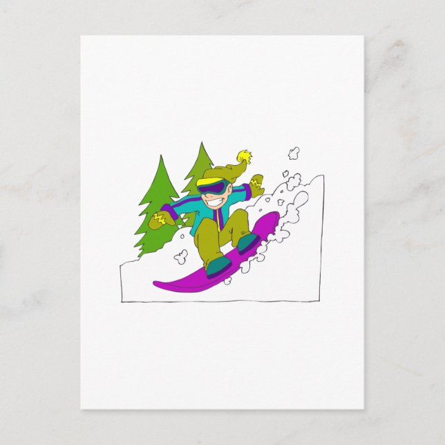 Carte Postale Course rapide (Devant)