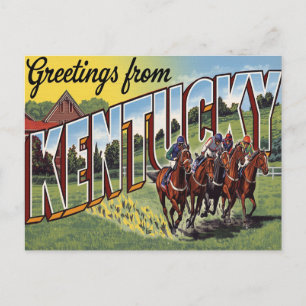 Carte Postale Courses de chevaux du Kentucky Derby