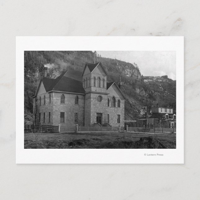 Carte Postale Court House à Skagway, Alaska Photographie (Devant)