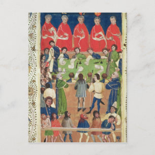 Carte Postale Court of King's Bench, Westminster Hall, c.1460