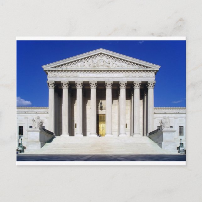 Carte Postale Court suprême des USA (Devant)