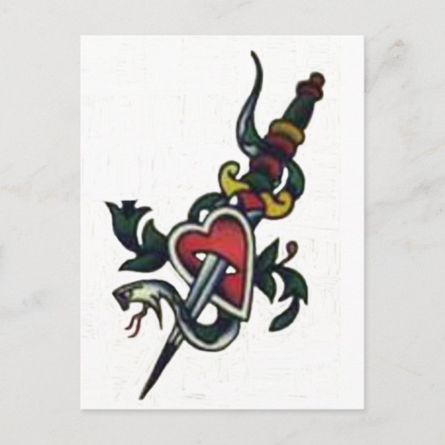 Carte Postale couteau 1 (Devant)
