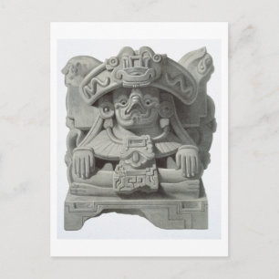 Carte Postale Couteau utilisé pour couper le coeur du sacrifice