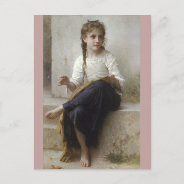 Carte Postale Couture par William-Adolphe Bouguereau (Devant)