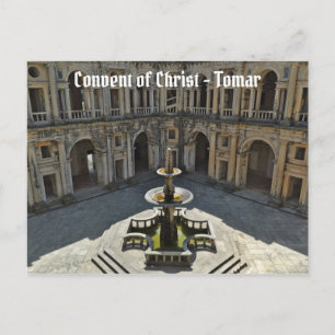 Carte Postale Couvent de Christ à Tomar. Portugal
