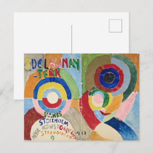 Carte Postale Couverture de l'autoportrait Sonia Delaunay-Terk