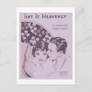 Carte Postale Couverture de livre de chansons N'est-ce pas céles
