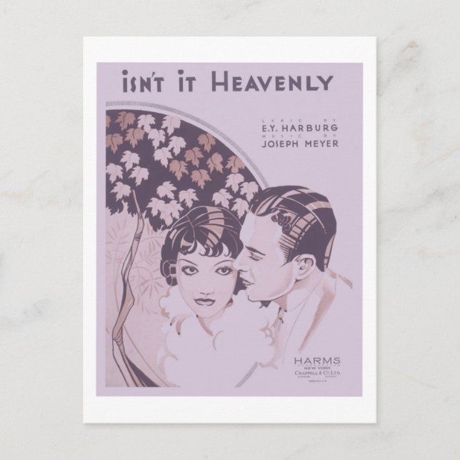 Carte Postale Couverture de livre de chansons N'est-ce pas céles (Devant)