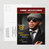 Couverture de magazine photo d'anniversaire Person