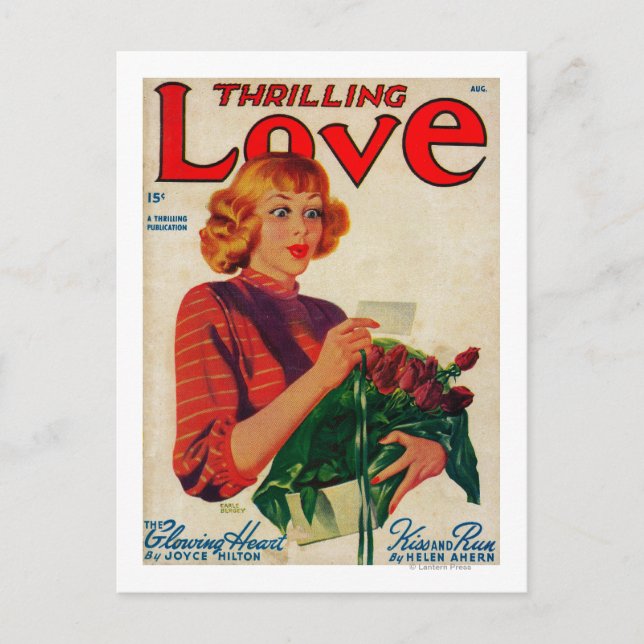 Carte Postale Couverture de Thrilling Love Magazine (Devant)