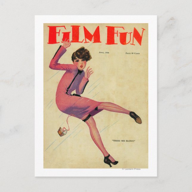 Carte Postale Couverture du magazine Film Fun (Devant)