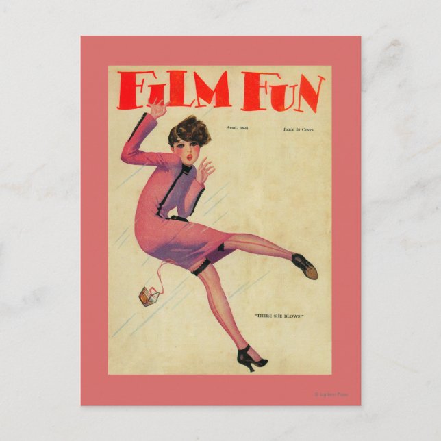 Carte Postale Couverture du magazine Film Fun (Devant)