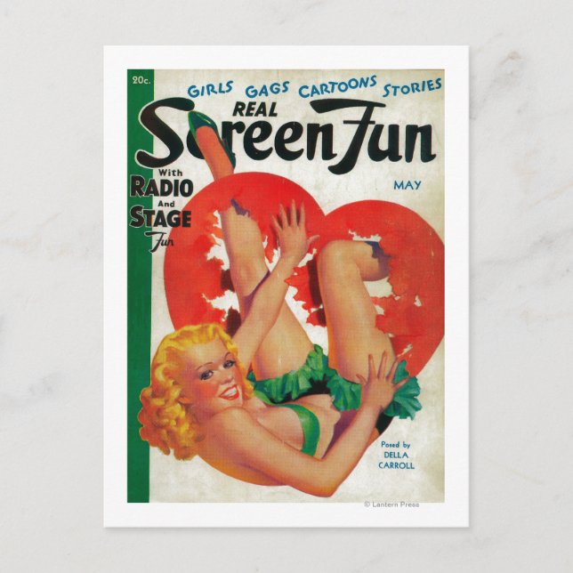 Carte Postale Couverture du magazine Real Screen Fun (Devant)