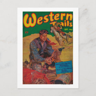 Carte Postale Couverture du magazine Western Trails 2