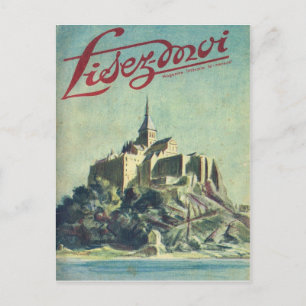 Carte Postale Couverture, Lisez-Moi, Mont St Michel