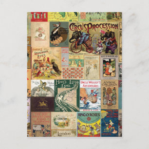 Carte Postale Couvertures de livres JSBC2 COLLECTION COUVERTURES
