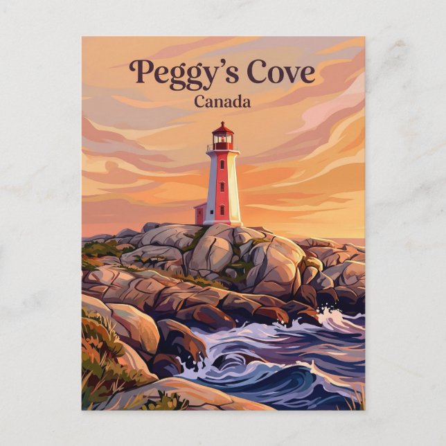 Carte Postale Cove de Peggy Canada (Devant)