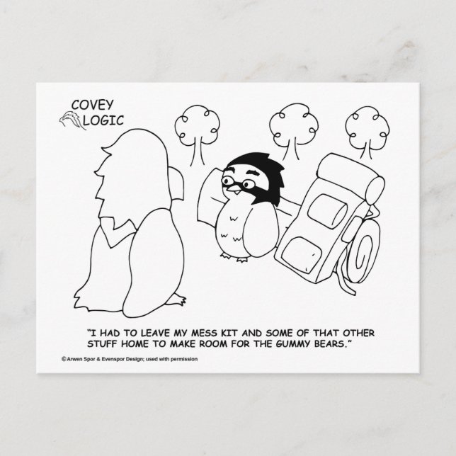 Carte postale Covey Logic Gumy Bears (Devant)