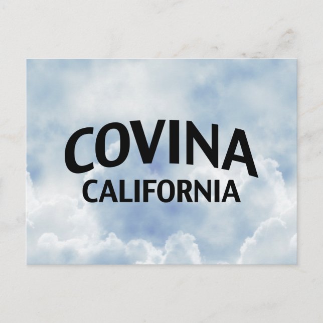 Carte Postale Covina Californie (Devant)