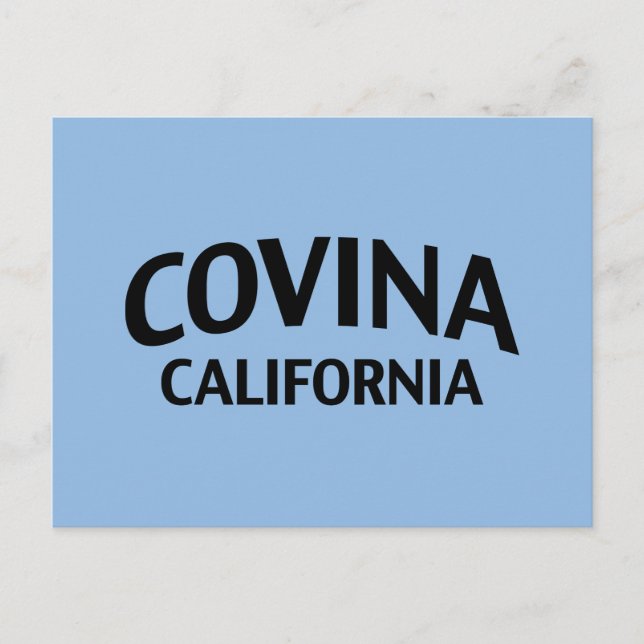 Carte Postale Covina Californie (Devant)