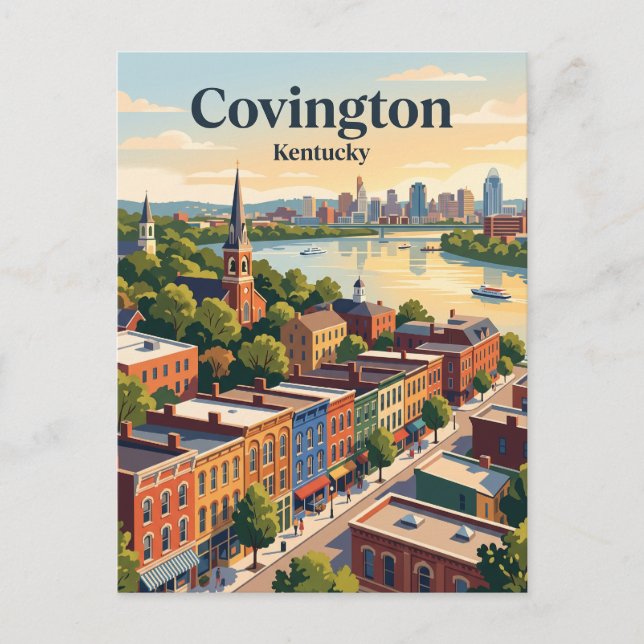 Carte Postale Covington, Kentucky (Devant)