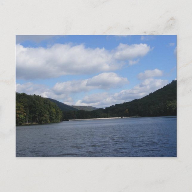 Carte Postale cowans gap state park pennsylvania lake tree (Devant)
