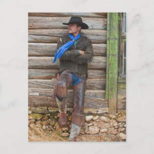 Carte Postale Cowboy 6