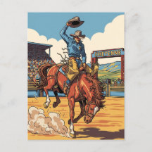 Cowboy à Rodeo à Cheyenne Wyoming Travel