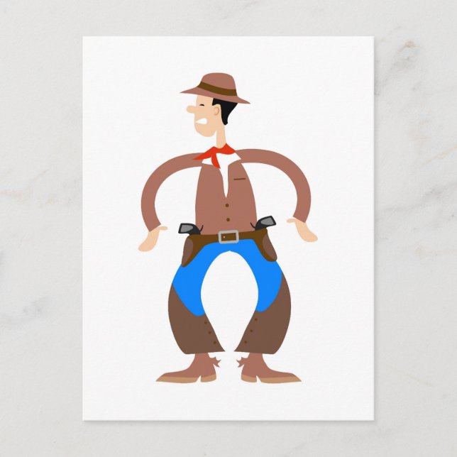 Carte Postale Cowboy Joe (Devant)
