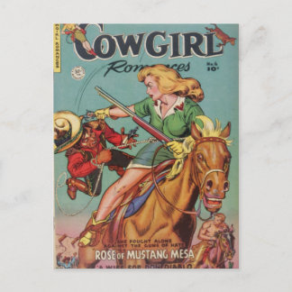 Carte Postale Cowgirl
