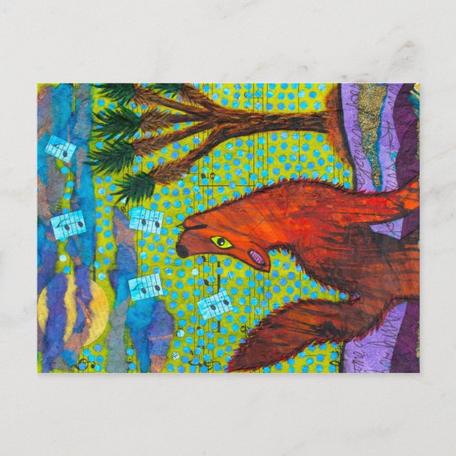 Carte Postale Coyote Song (Devant)
