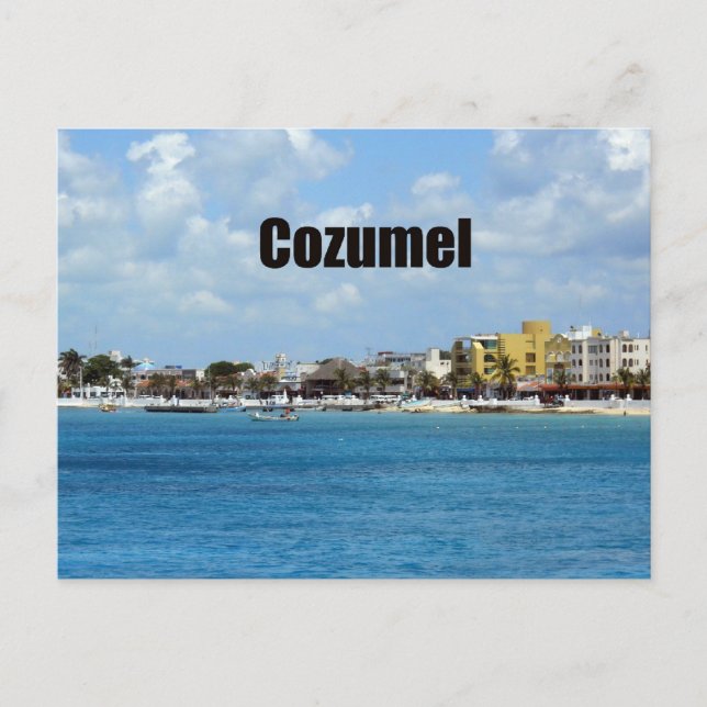 Carte Postale Cozumel (Devant)