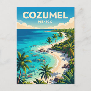 Carte Postale Cozumel Mexique