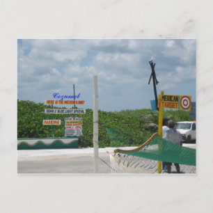 Carte postale Cozumel Shopping