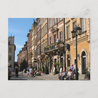 Carte Postale Cozy Old Town in Warsaw