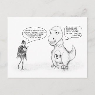 Carte Postale CPSIA Dino