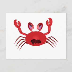 Carte Postale Crabe