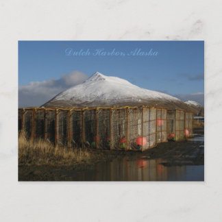 Carte Postale Crabpot Yard à Dutch Harbour, Alaska