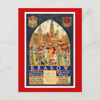 Carte Postale Cracovie
