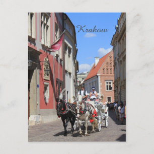 Carte Postale Cracovie, église Mariacki, église St Mary, cadeaux