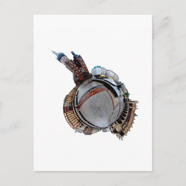 Carte Postale Cracovie "Miniplanète" (Devant)