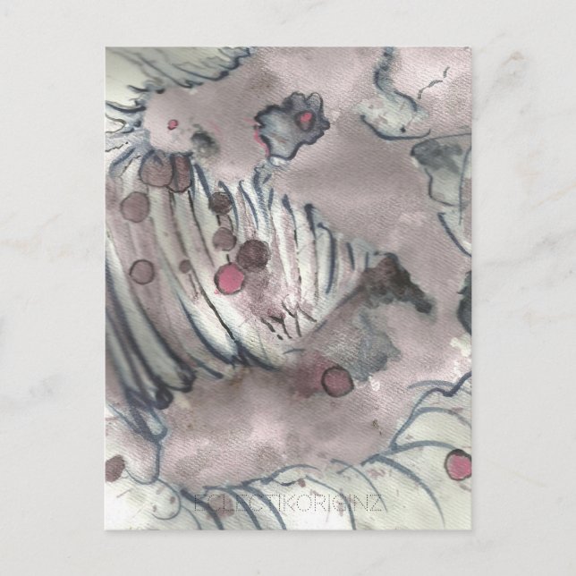 Carte Postale Cranberry Bog Tea Creature 006 (Devant)