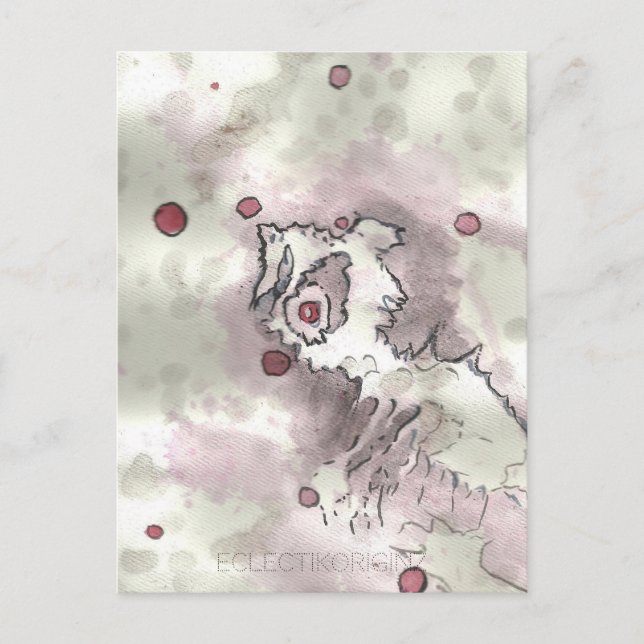 Carte Postale Cranberry Bog Tea Creature 011 (Devant)